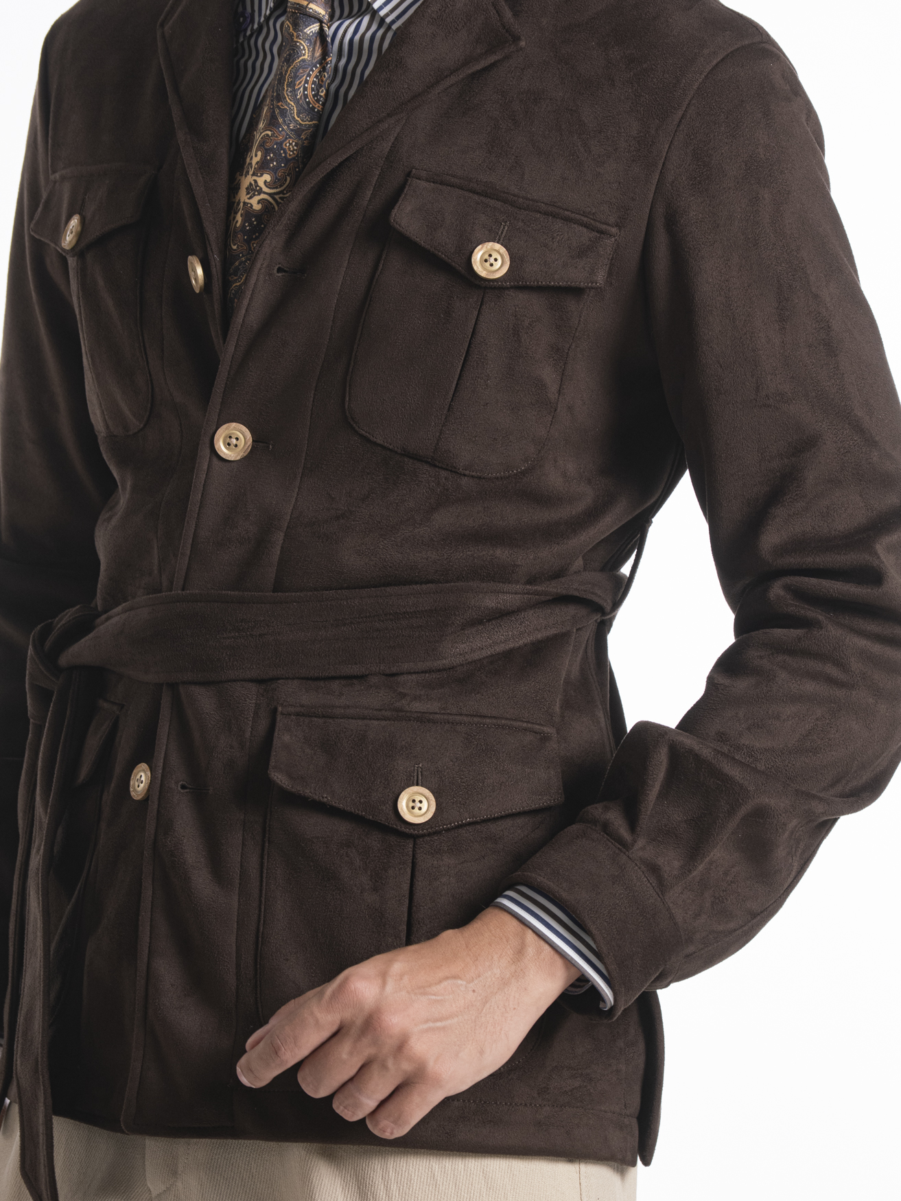 CHAQUETA SAFARI NAPA